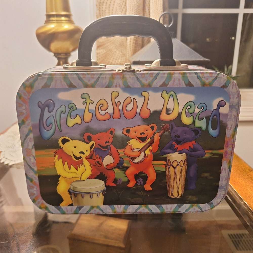 Vintage Grateful Dead Metal Lunchbox